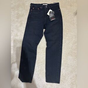 Levi's Women's Black Straight Jeans